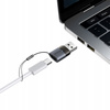 MCDODO Adapter USB-A 3.0 auf USB-C auf USB Typ C 3A 5GB OTG LED