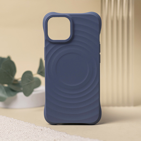 Nakładka Circle Mag do iPhone 14 Pro 6,1" niebieska