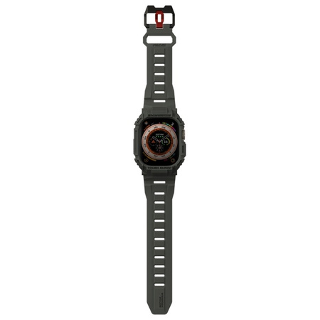 Skinarma pasek+etui Mecha 2in1 Apple     Watch 49mm oliwkowy/olive