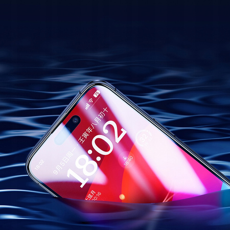 MCDODO EZ PASTE GEHÄRTETES GLAS, STARKES GLAS FÜR IPHONE 15 PRO MAX HÜLLE