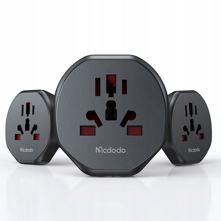 ADAPTOR DE CÃLÃTORIE UNIVERSAL MCDODO SUA - UE SUA UK AU CN 2500W