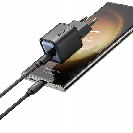 MCDODO SZYBKA ŁADOWARKA SIECIOWA ZASILACZ KOSTKA DO ŁADOWARKI USB-C 45W GAN