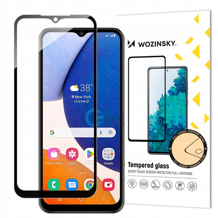 WOZINSKY SZKŁO HARTOWANE FULL GLUE DO SAMSUNG GALAXY A14 9H PEŁNE NA EKRAN