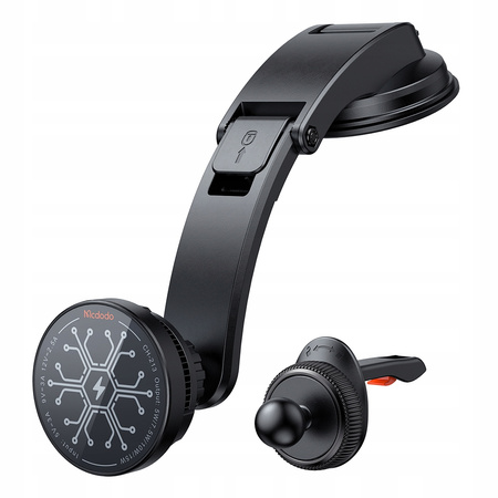 Car holder, with inductive charger, magnetic, with cooling system Mcdodo