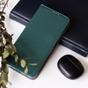 Etui Smart Magnetic do Oppo A6 4G / A6 5G / A6X 4G / A6X 5G / A6S 4G / A6S 5G Global ciemnozielone