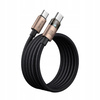 MCDODO KABEL USB-C SZYBKIE ŁADOWANIE USB TYP C 5A 100W 1M LED ZŁOTY