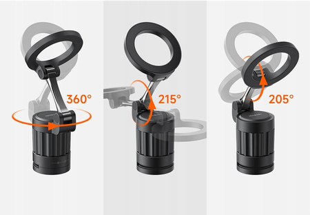 MCDODO UCHWYT MAGNETYCZNY NA TELEFON UNIWERSALNY OBROTOWY DO MAGSAFE MAGNES