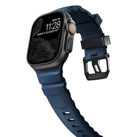Nomad Rocky Point Band, black/atlantic - AW 49/45/44/42mm