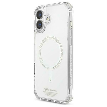 Skinarma etui Saido iPhone 16 6.1       Magnetic Charging zielony/green (niteglow)