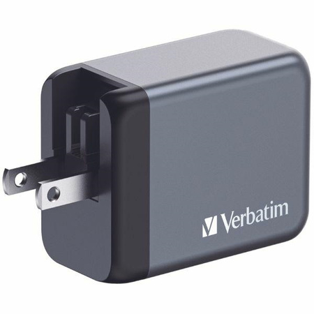 VERBATIM ŁADOWARKA GAN 65W 2xUSB-C USB-A DO TELEFONÓW, KAMER, REJESTRATORÓW