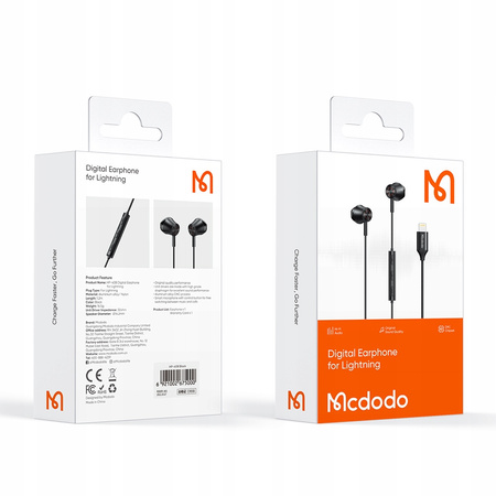 MCDODO LIGHTNING IN-EAR-KOPFHÖRER MIT MIKROFON
