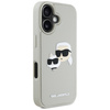 KARL LAGERFELD ETUI RUBBER DOUBLE HEADS DO IPHONE 16 OCHRONNE Z 3D DESIGNEM