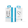 Forever adapter audio AJL-01 jack 3,5 mm - Lightning czarny