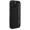 KARL LAGERFELD CASE POKROWIEC 3D DO IPHONE 16 PRO RUBBER ELONGATED GLITTER