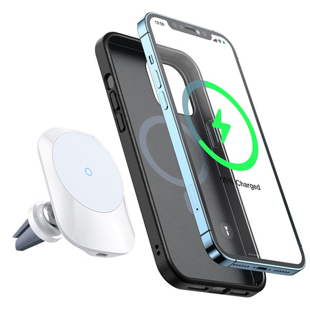 Uchwyt samochodowy Mcdodo z ³adowark¹ magnetyczn¹ do iPhone 12 13 bia³y