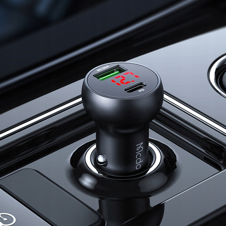 Mcdodo USB/USB-C PD 45W LCD-Autoladegerät