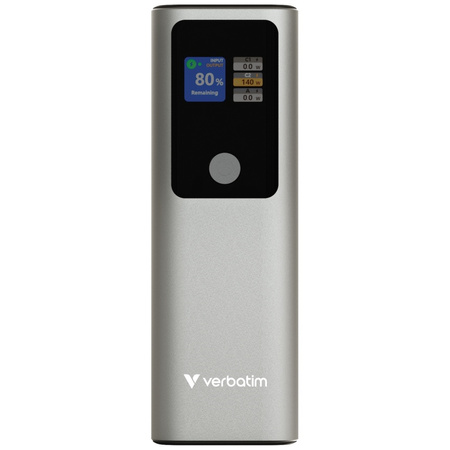 Powerbank Verbatim Charge n Go 27000mAh 140W 2xUSB-C PD 3.1 szary 32269