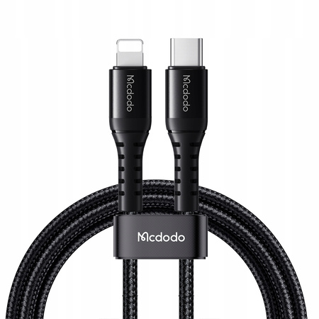 MCDODO ŁADOWARKA KABEL USB-C LIGHTNING SZYBKIE ŁADOWANIE DO IPHONE 13 14 3M