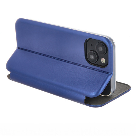 Etui Smart Diva do iPhone 16 Plus 6,7" granatowe