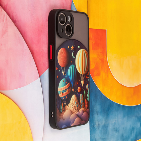 Nakładka Ultra Trendy do iPhone 12 6,1" Travel czarna