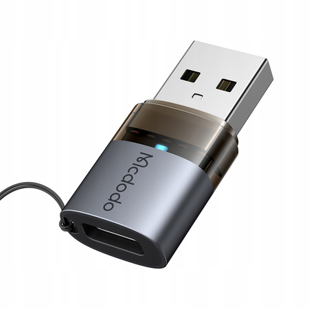 MCDODO Adapter USB-A 3.0 auf USB-C auf USB Typ C 3A 5GB OTG LED
