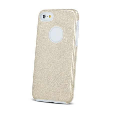 Nakładka Glitter 3w1 do iPhone 16 Pro 6,3" złota