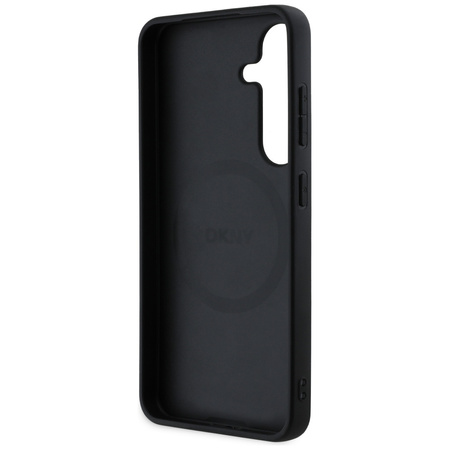 DKNY CASE DO MAGSAFE DO SAMSUNG GALAXY S25 SKÓRZANE ETUI WZÓR CHECKERED