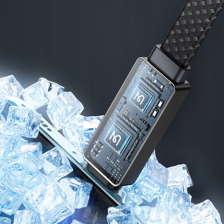 MCDODO USB-C-Kabel zum Schnellladen für Samsung und Apple USB Typ C, 100 W, 1 m, LED