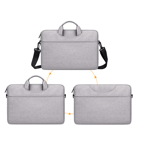 Devia torba do laptopa / MacBooka Justyle 15,4" szara