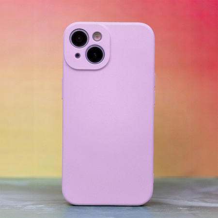 Nakładka Silicon do Xiaomi Redmi 13C 4G / Poco C65 liliowa