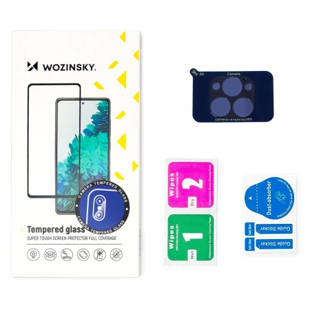 WOZINSKY FULL CAMERA GLASS SZKŁO HARTOWANE DO REALME 9I Z OCHRONĄ NA APARAT