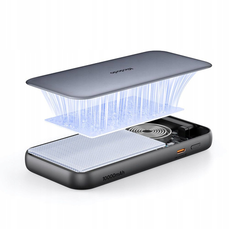 MCDODO POWERBANK 10000MAH DO TELEFONU LAPTOPA Z WBUDOWANYM KABLEM USB-C 45W