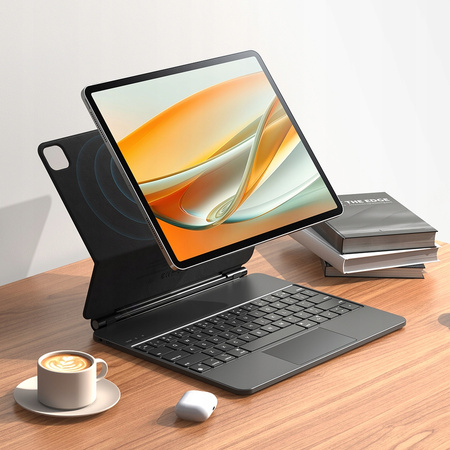 MCDODO ETUI KLAWIATURA PODŚWIETLANA APPLE IPAD PRO M4 11 CALI 2024 CZARNY
