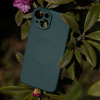 Nakładka Simple Color Mag do iPhone 16 Plus 6,7" ciemnozielona