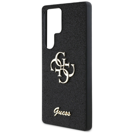 GUESS ETUI FIXED GLITTER BIG 4G METAL LOGO DO SAMSUNG GALAXY S25 ULTRA