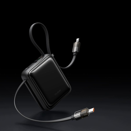 MCDODO POWERBANK 10000MAH Z WBUDOWANYMI KABLAMI 3 X USB-C LIGHTNING 22,5W