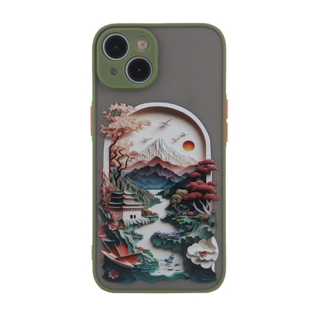 Nakładka Ultra Trendy do Xiaomi Redmi Note 13 Pro 5G Travel zielona