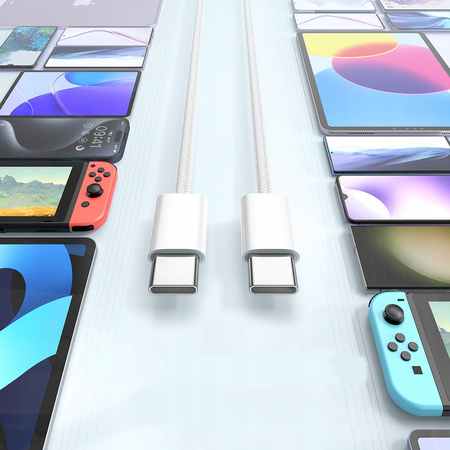 MCDODO Ladekabel USB-C Schnellladekabel USB Typ C für iPhone 15 1 m