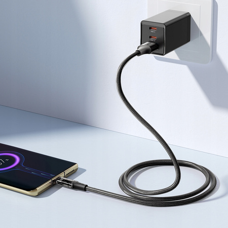 MCDODO KABEL USB-C SZYBKIE ŁADOWANIE DO SAMSUNG XIAOMI USB TYP C 6A 100W 1M