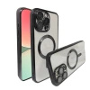 Etui Metal MagS iPhone 15 Plus Czarny