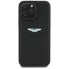 Etui Aston Martin HC Leather Victory     Design do iPhone 16 Pro czarny