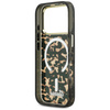 Etui Guess IML Script Metal MagSafe do   iPhone 17 Pro Max tortoise