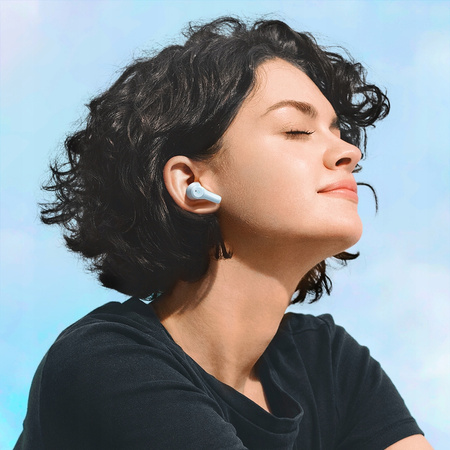 Cã?ti intraauriculare wireless Mcdodo cu carcasã ENC, albastre