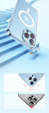 Transparente magnetische Handyhülle von Mcdodo für iPhone 12/12 Pro