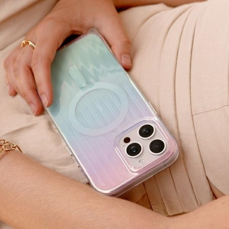 UNIQ ETUI COEHL LINEAR DO IPHONE 16 6.1 Z OPALOWYM MAGNETYCZNYM ŁADOWANIEM