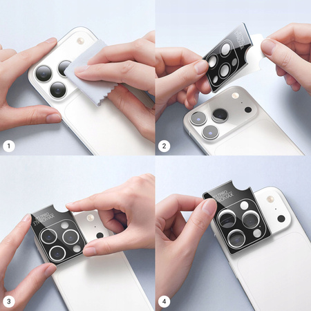 MCDODO SZKŁO HARTOWANE NA APARAT OCHRONNE DO APPLE IPHONE 17 PRO/PRO MAX