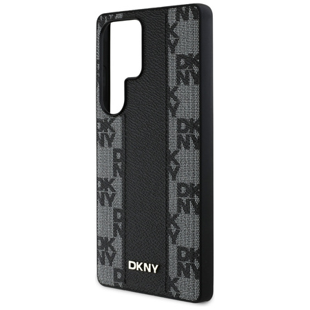DKNY ETUI SKÓRZANE CHECKERED DO SAMSUNG GALAXY S25 ULTRA DO MAGSAFE