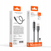 MCDODO KABEL USB-A LIGHTNING SZYBKIE ŁADOWANIE DO APPLE IPHONE 3A 1M OLED