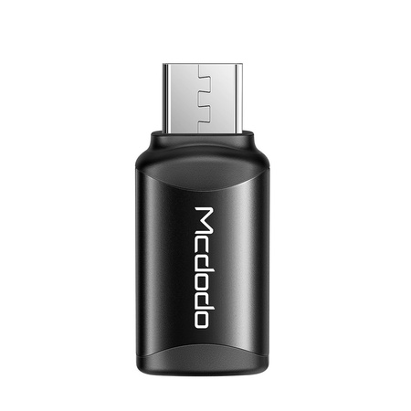Mcdodo Handy-Adapter USB-C auf Micro-USB-Adapter Schwarz