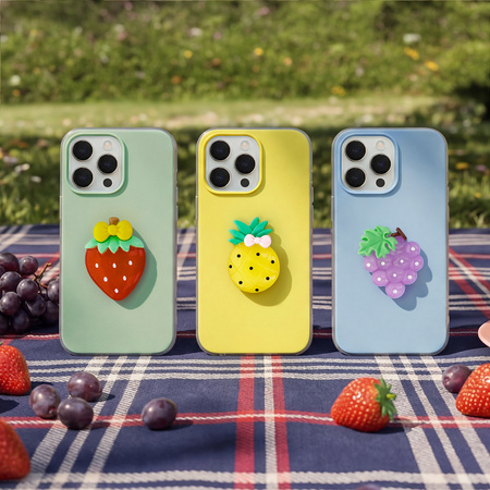 Nakładka Fruit 2in1 do iPhone 15 Pro 6,1" zielona